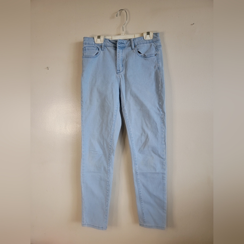 Forever 21 Womens Light Blu Stretch Denim